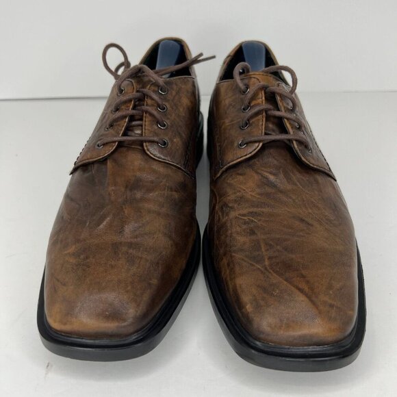 Rockport Mens APM12218 Brown Soft Leather Lace Up Plain Toe Size 9M Oxford Shoes main image 10